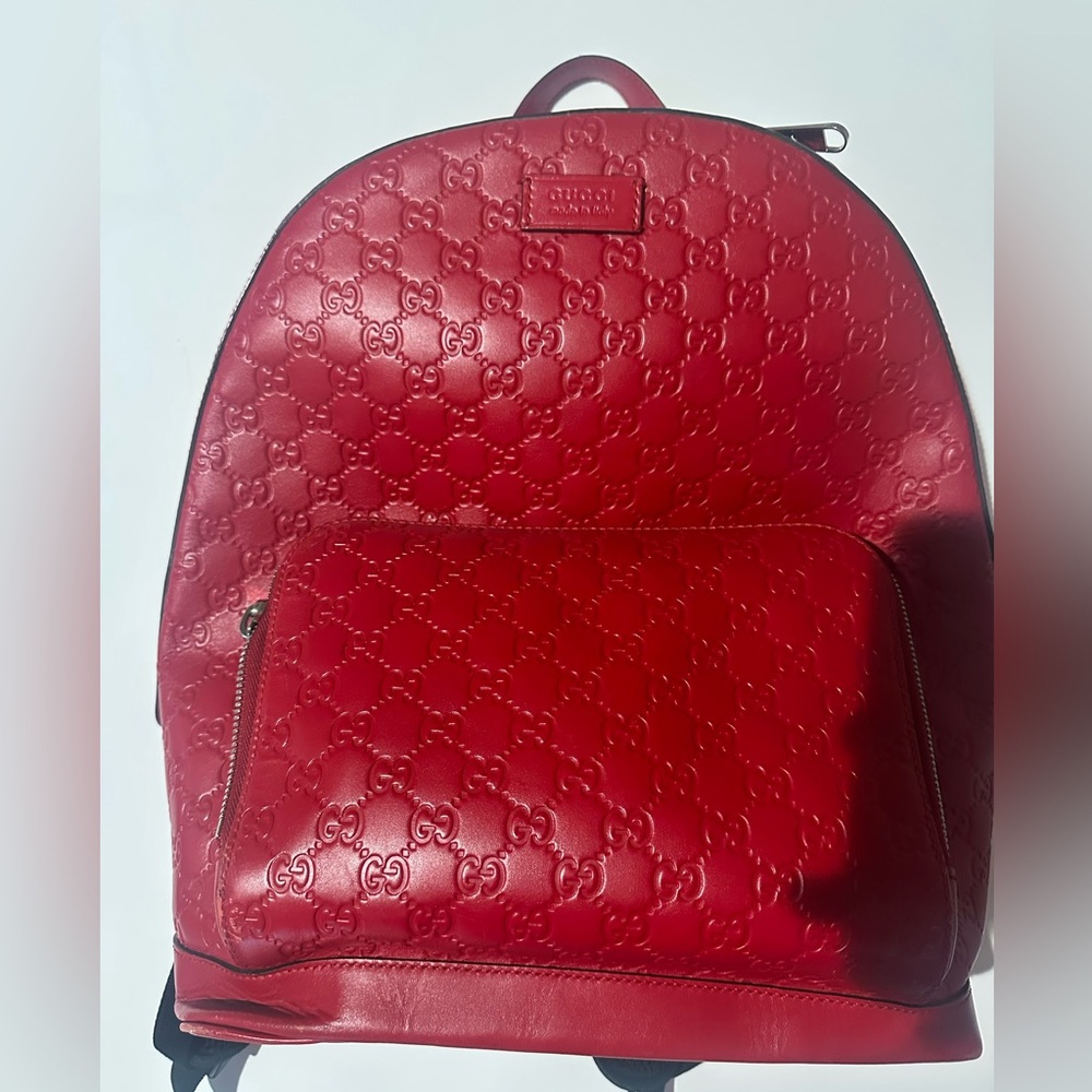 Gucci Red Women's Backpack